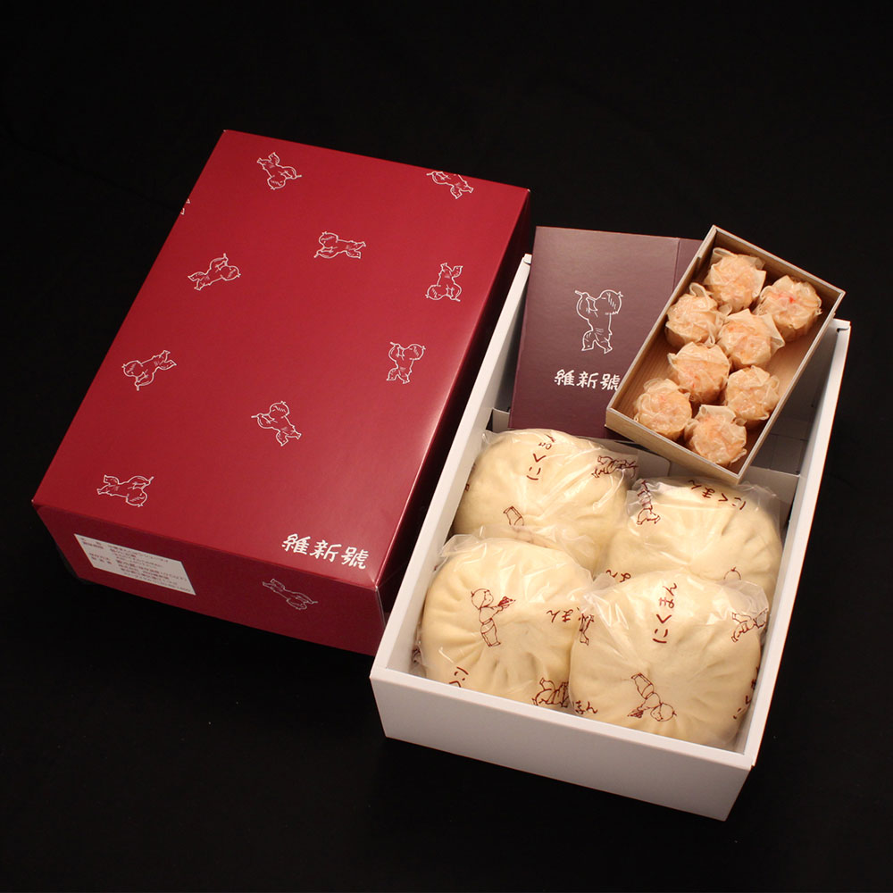 福袋 （肉まん4個＋かに・えびシューマイ8個入）