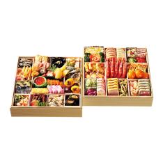 和・洋 二段重（W243）＜関西・岡山・鳥取・島根地域お届け＞382434