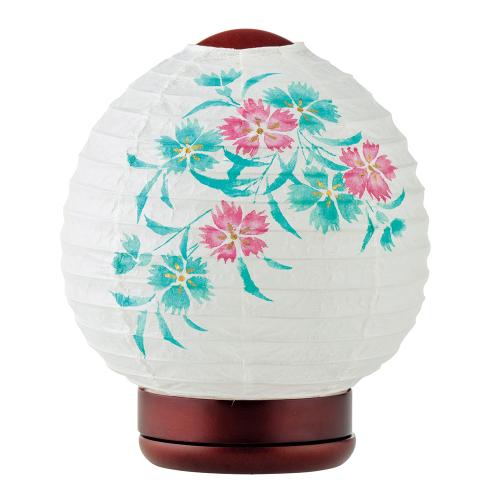 創作行灯 楮和紙張 ほのか華1号（撫子）