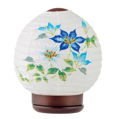 創作行灯 楮和紙張 ほのか華1号（鉄線）