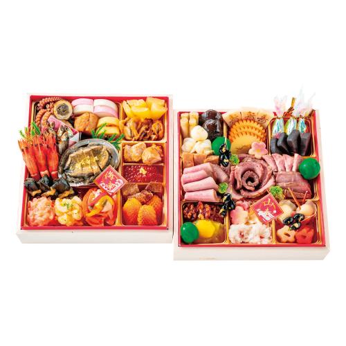 和・洋 二段重（W249）＜関西・岡山・鳥取・島根地域お届け＞382493