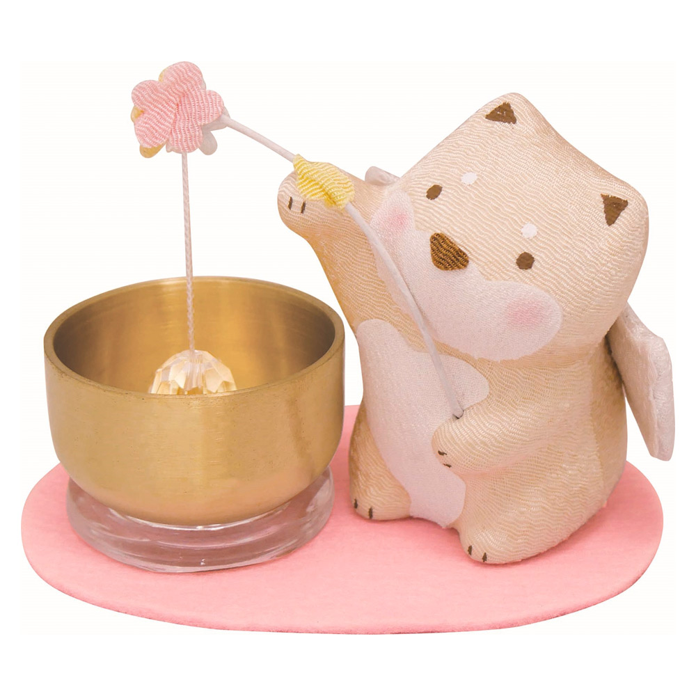 天使の子 おりんセット 犬