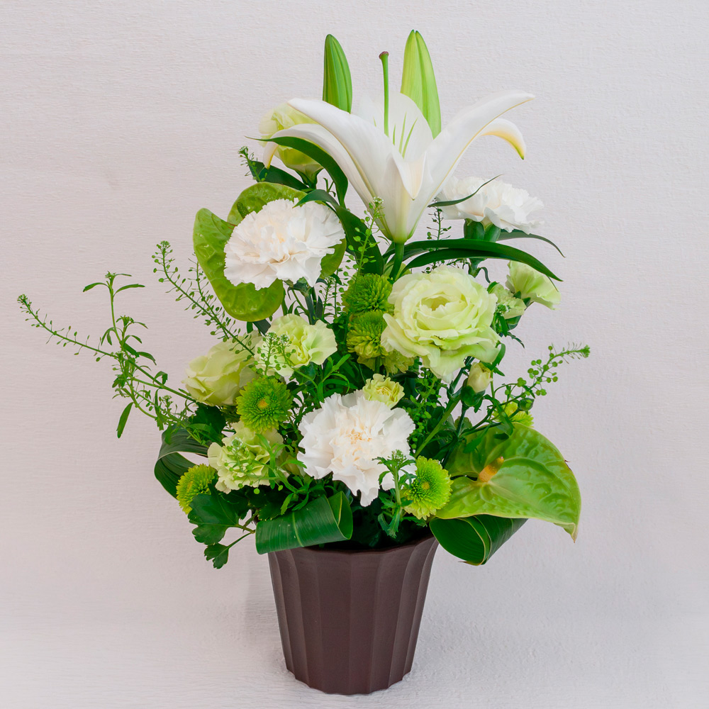 供花 生花アレンジメント 想花 （一基）