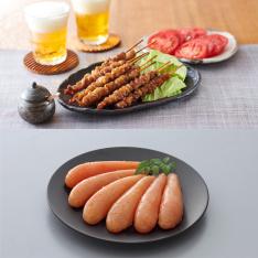 辛子明太子＆とり皮セット