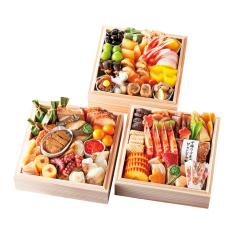 新春の宴 和 三段重（W362）＜関西・岡山・鳥取・島根地域お届け＞383627