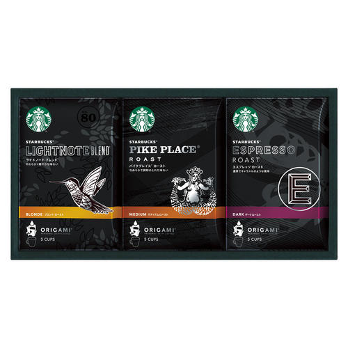 〈スターバックス〉オリガミドリップコーヒーギフト
