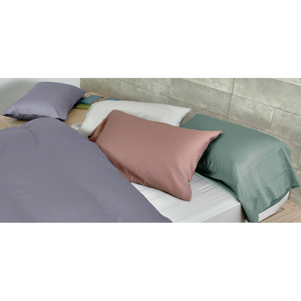 ＜エシカルウエア＞グロッシーサテン ピロケース