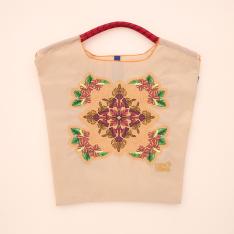 ショッピングバッグ（Hawaiian quilts hibiscus）