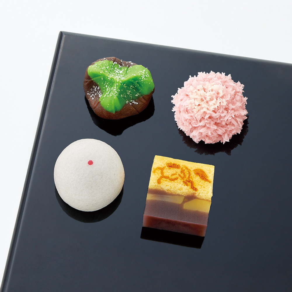 【店頭受取／新宿店】＜亀屋則克＞迎春の生菓子 4個入【12月31日（水）午後4時以降】