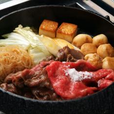 大和榛原牛すき焼き用セット（割下付）