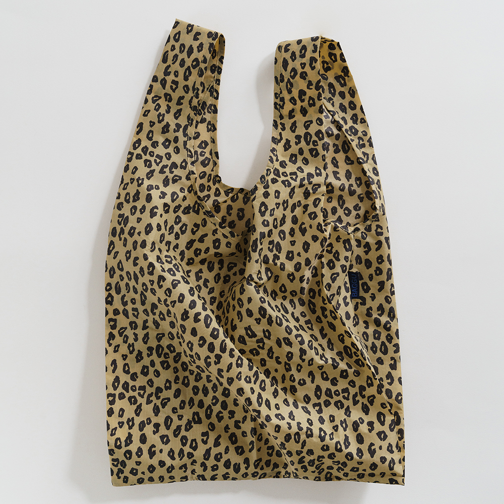セットアップ Baggu Baby Standard エコバック ハニー レオパード ブラック エコバッグ Www Cljnews Com