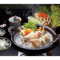 天然とらふぐ てっちり鍋と刺身しゃぶしゃぶ詰合せ（W488）384887