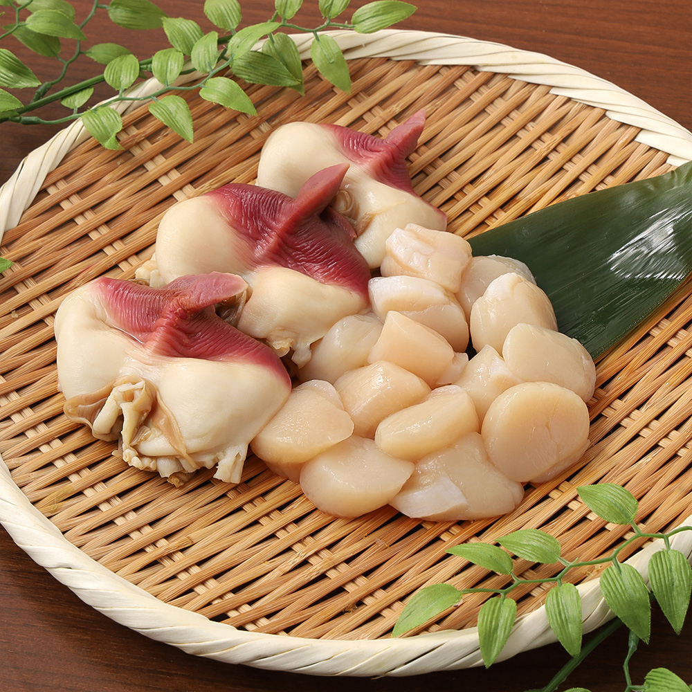 北海道産帆立・ホッキ貝セット