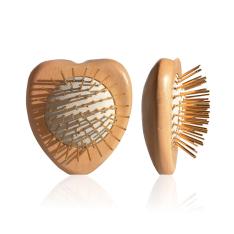 プレミアム FOX カッサ ウッド ミニハート ヘアブラシ