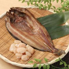 北海道産真ほっけ開き・帆立貝柱セット