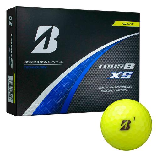 ツアーB XS 2024年モデル ゴルフボール 1ダース(12球入り) イエロー