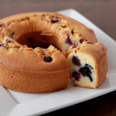 ブルーベリーのリングケーキ