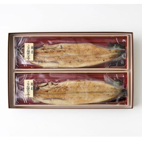 <秋月>うなぎ白焼炭火焼セット