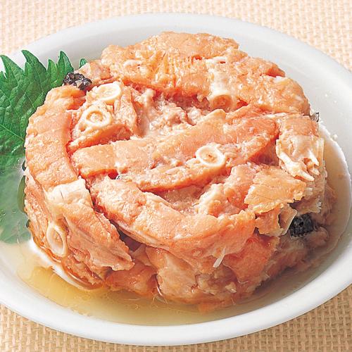 鮭の中骨水煮缶詰
