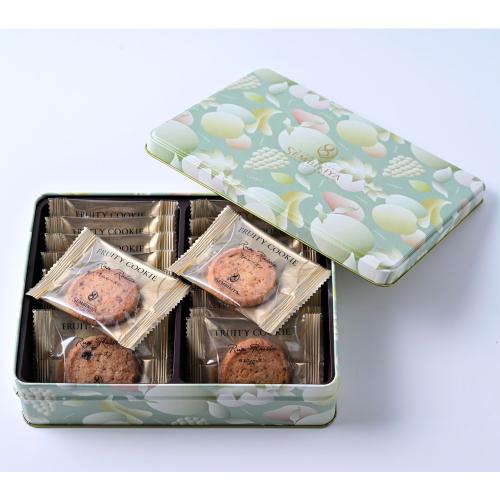 フルーティークッキー 缶入り