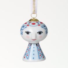 エヴァ クリスマスオーナメントH7.5cm ブルー