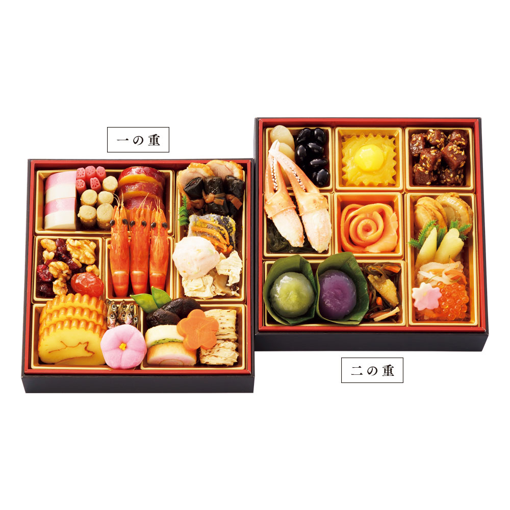 〈温石左近太郎〉監修 和のおせち料理　二段重