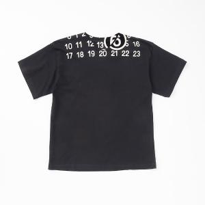 クルーネックロゴ入りTシャツ（ブラック） 8Y（130cm）→16Y（170cm