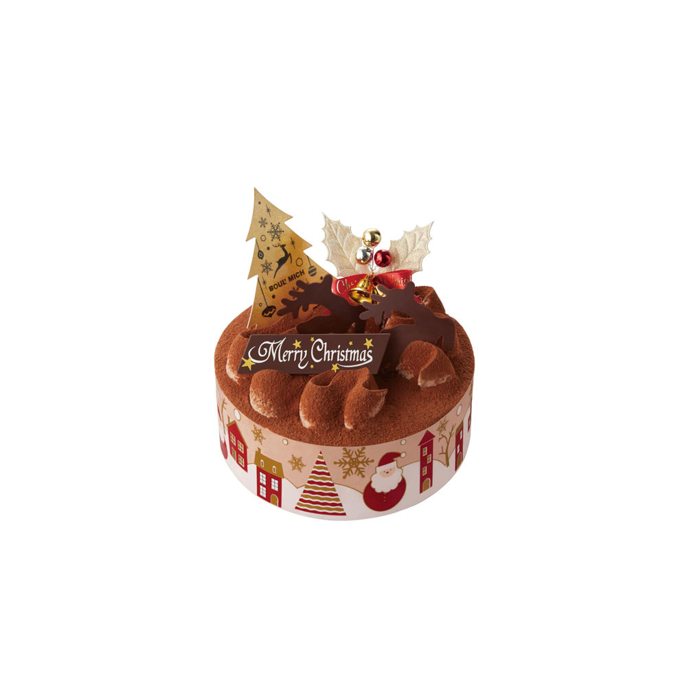 【店頭受取／日本橋店】クリスマス・ショコラケーキ 4号【12月23日(水) →25日(金) 】