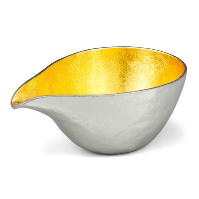 能作 箸置 月 金箔 5ヶ入 錫 テーブルウェア ギフト 記念品