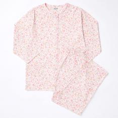 画像ベル・ジュノ 婦人パジャマ丸首 M→L
