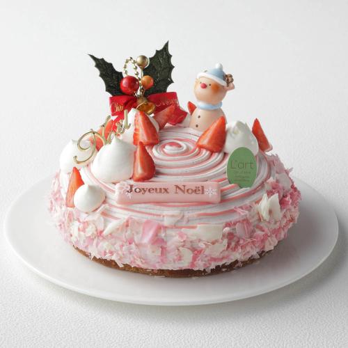 【店頭受取／新宿店】X’mas苺のモンブラン【12月24日(木) ・25日(金) 】