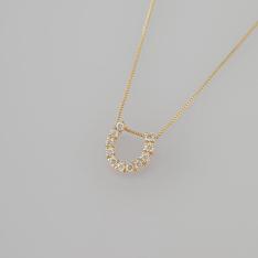 K10ダイヤバテイペンダント