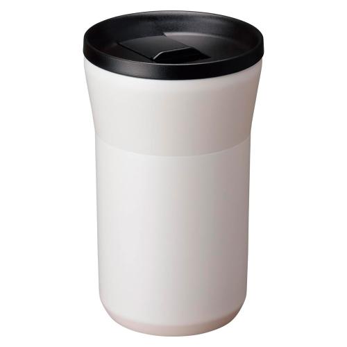 CERAMUG タンブラー<蓋付き> クリームホワイト 350ml→500ml