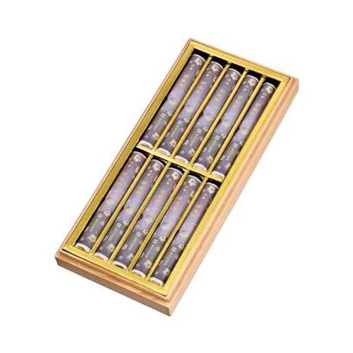 沈香好文木（煙ひかえめ） 短寸小把10把入桐箱