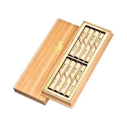 好文木 短寸小把8把入桐箱