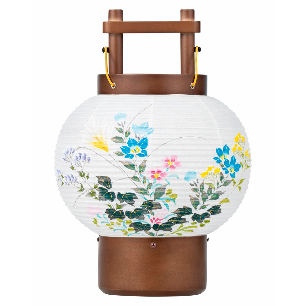 創作行灯 楮和紙張 道あかり（七草）