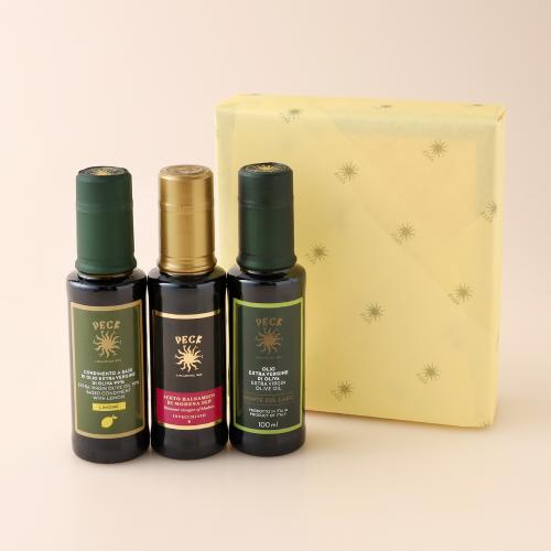 バルサミコ酢・オイルミニボトル3本詰合せ