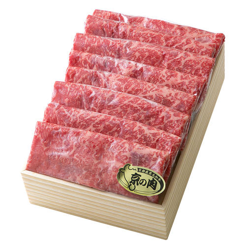 【オンライン限定】京都府産黒毛和牛「京の肉」モモすき焼き用