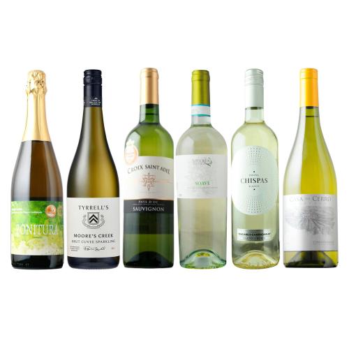 春に楽しむ世界のスパークリング＆白ワイン6本セット