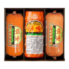 明宝ハム&ソーセージ2種の3本セット