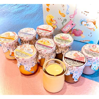 〈成城プリン〉9個詰合せ（動物ベビー柄パッケージ）