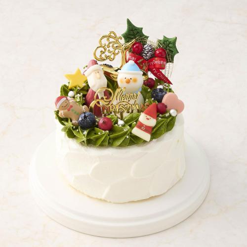 【クリスマス】クリスマスリースショートケーキ