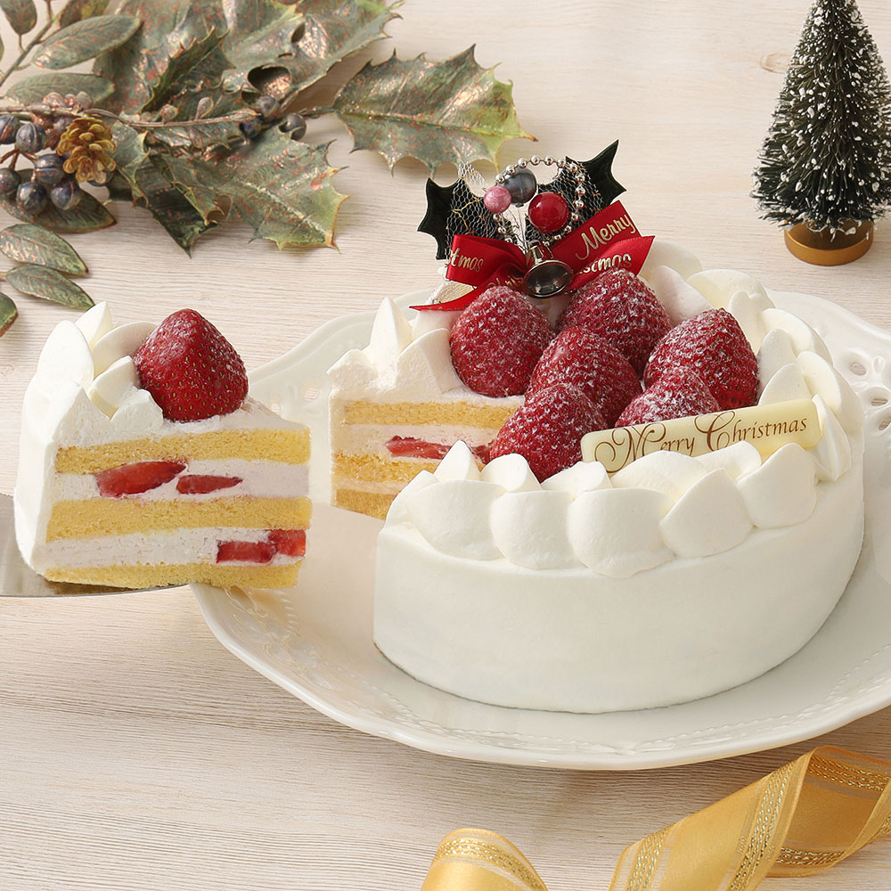 【店頭受取／日本橋店】苺のクリスマスケーキ【12月24日(木) ・25日(金) 】