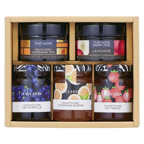 〈フォション〉紅茶・ジャム詰合せ