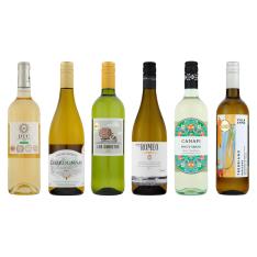 フランス・イタリア・スペイン各2本 爽やか辛口白ワイン飲み比べ6本セット