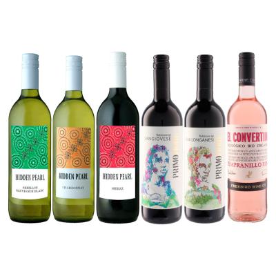 保存簡単 ロゼ入りスクリューキャップワイン6本セット