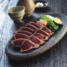 〈愛媛県愛南町〉愛南日戻り びやかつお 藁焼き