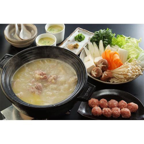 日本二大地鶏食べ比べ濃厚水炊きセット