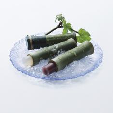 〈京都・末富〉竹筒水羊羹「竹流し」