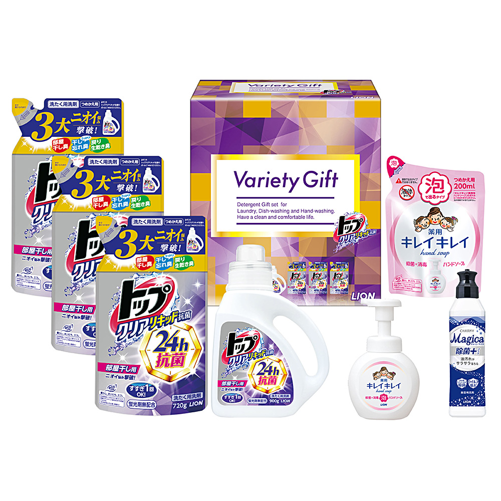 SALE／10%OFF ライオン 液体トップ バラエティギフト LEV-30A